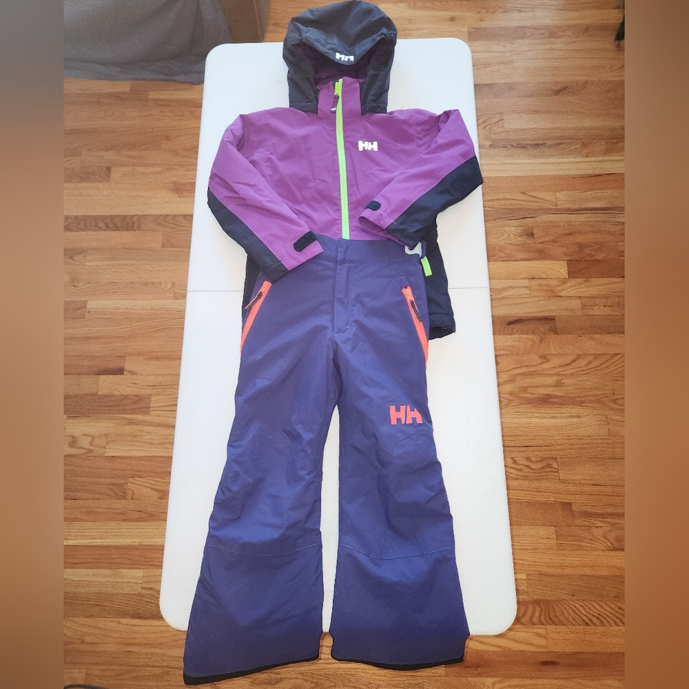 Helly Hansen Ski Snow Pants & Jacket Set Size 8